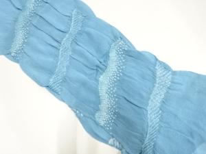 正絹　絞り　帯揚げ